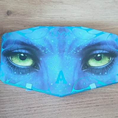NYX Lidschatten-Palette ASV01 AHW50W gemischt Blau Grün Schimmer Glitzer