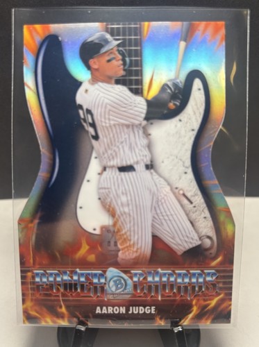 Aaron Judge - 2026 Bowman Chrome Power Chords Die Cut 🔥 PC-1 New York Yankees