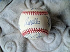1997 New York Mets team signed baseball ball autographed Baerga Franco Ordonez