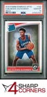 2018 DONRUSS OPTIC HOLO PRIZM #162 SHAI GILGEOUS-ALEXANDER RC PSA 10