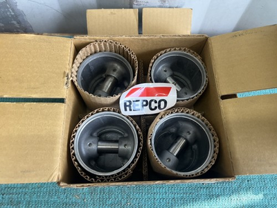 #ad MG Magnette MGA Piston Set 1954 1961 1489cc 030 NOS Repco $199.00