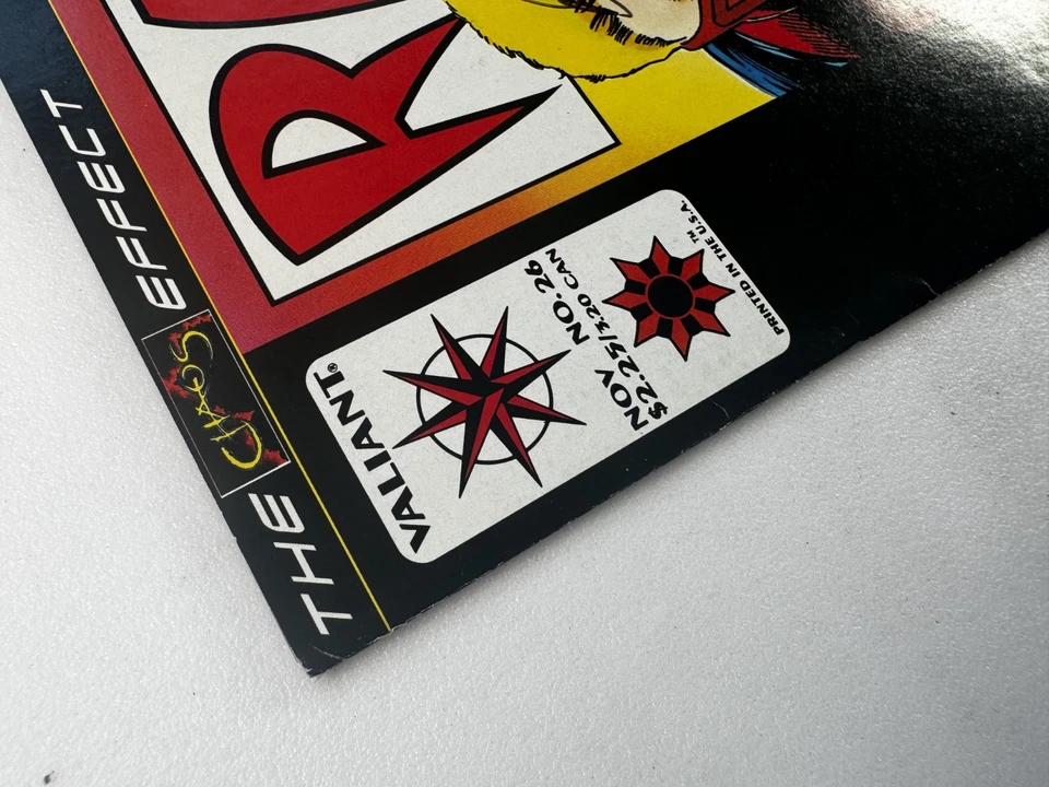 Valiant RAI (1987) NO26 с подписью Боба Лейтона с сертификатом подлинности () доставка бесплатно - Изображение 4 из 4