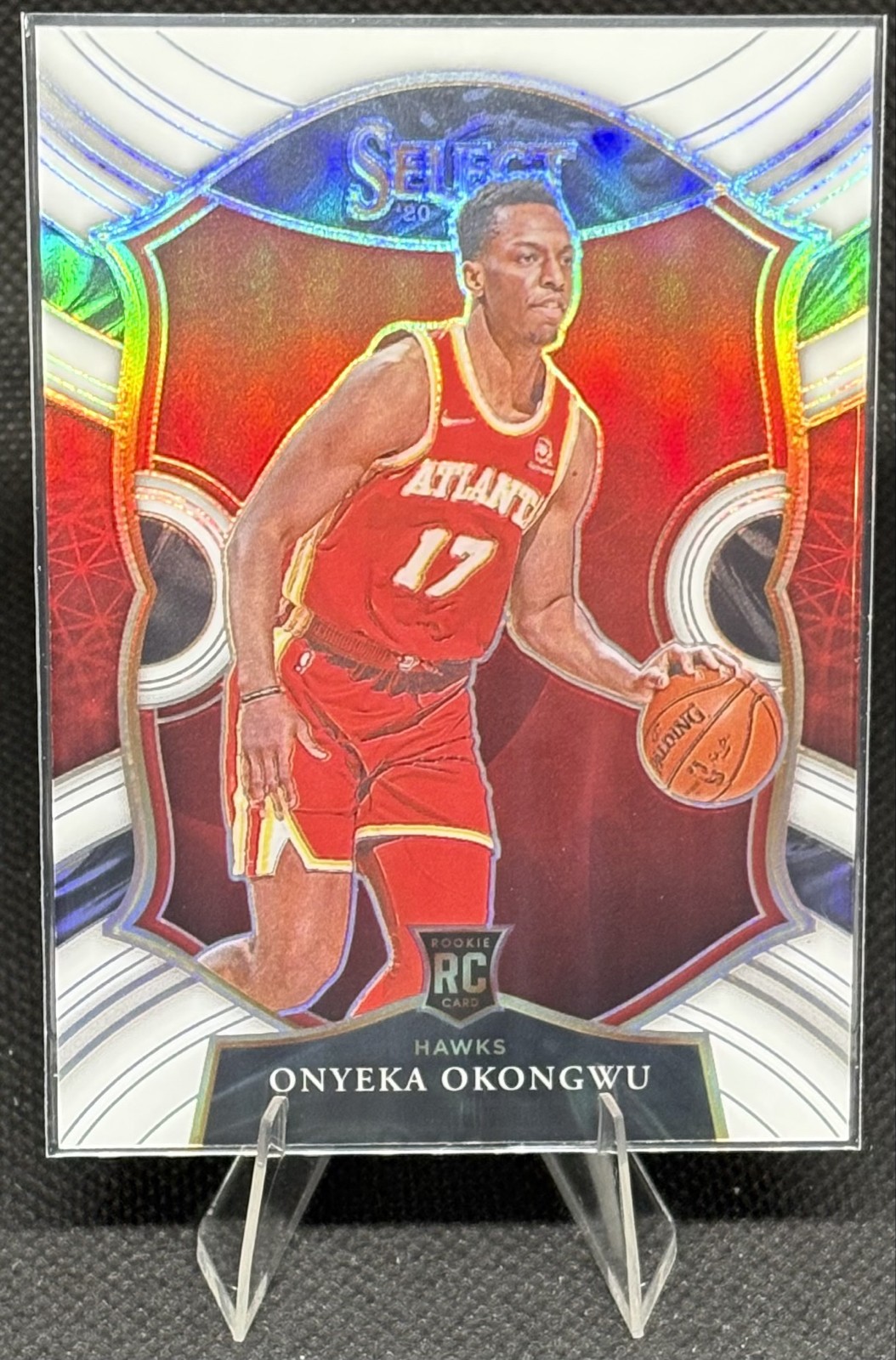 2020-21 Panini Select - Concourse Onyeka Okongwu #66 White Prizm /149 (RC)