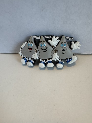 Vintage Ladies girls Hair Clip Barrett Happy Hersey Kisses. Fun! Vinage!