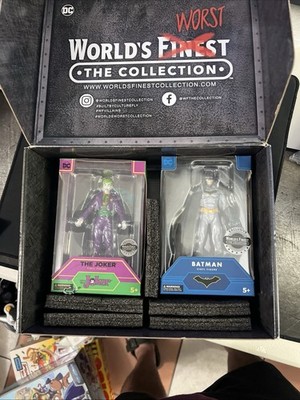 DC Comics World's Finest (Worst) The Collection Box Joker And Batman Set