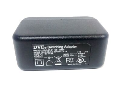 DVE DSC-5P-01 USB AC Switching Adapter Charger