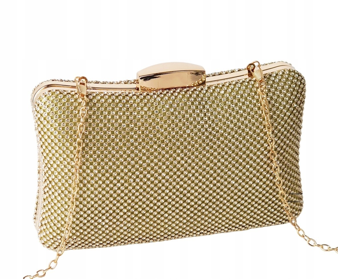 slim fit dress slacks Gold Shimmer Party Purse main image 0