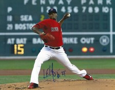 Roenis Elias Autographed Signed 8x10 Photo - MLB Red Sox Mariners - W/COA