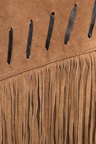 Vintage STARS & STRIPES suede Western biker jacket Indian prints XL EXLARGE MINT - Picture 4 of 10