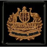 CIVILIAN OPS 40mm - EMBROIDERED BIKER PATCH - Picture 1 of 2