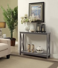 Front Entry Table Accent Storage Sofa Entryway Console Hall Decor