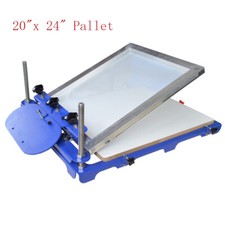 TechTongda Screen Printing Press with 20"x 24" Pallet for Plat Pressing 006015