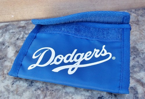 Los Angeles Dodgers Nylon Trifold Wallet Blue Pockets MLB Vintage NOS Baseball - Picture 4 of 8
