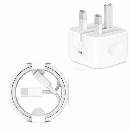 Schnell PD Ladegerät 20W USB-C Stecker C auf C Kabel für iPhone 16 Pro 15 Pro & Pro Max - Bild 2 von 7