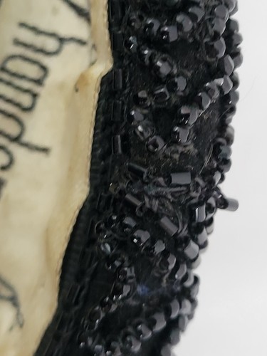 Vintage Black Beaded Calot/Beret Hat by Gage Handcraft - Picture 15 of 17