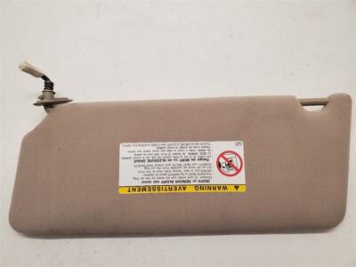 Toyota Camry XLE, Left Sun Visor,PM, 2002-2006, Tan, LA42, 74320