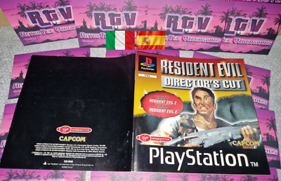   LIBRETTO BOOKLET RESIDENT EVIL DIRECTOR'S CUT PAL ITA SONY PS1 SLES-00969