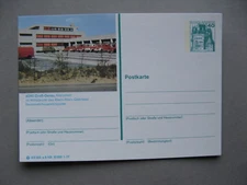 GERMANY BRD, ill. prestamped PC 1977, Gross-Gerau, fire brigade