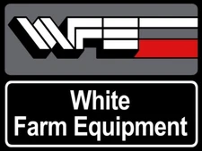 White Farm Equipment, Tractors Dealer Style NEW Metal Sign 24 x 30" USA Steel
