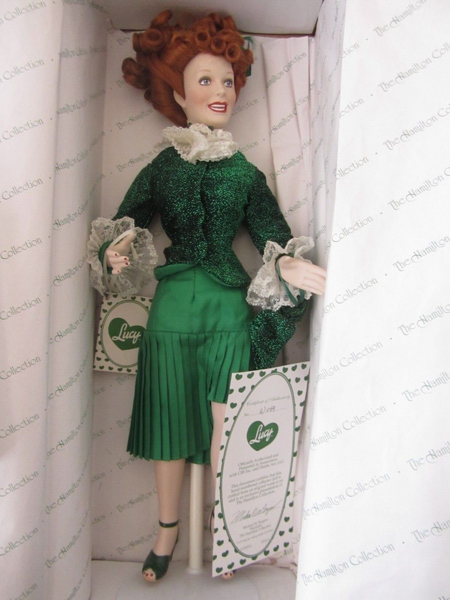 Lucille Ball Lucy Sally Sweet Porcelain Doll Hamilton Collection
