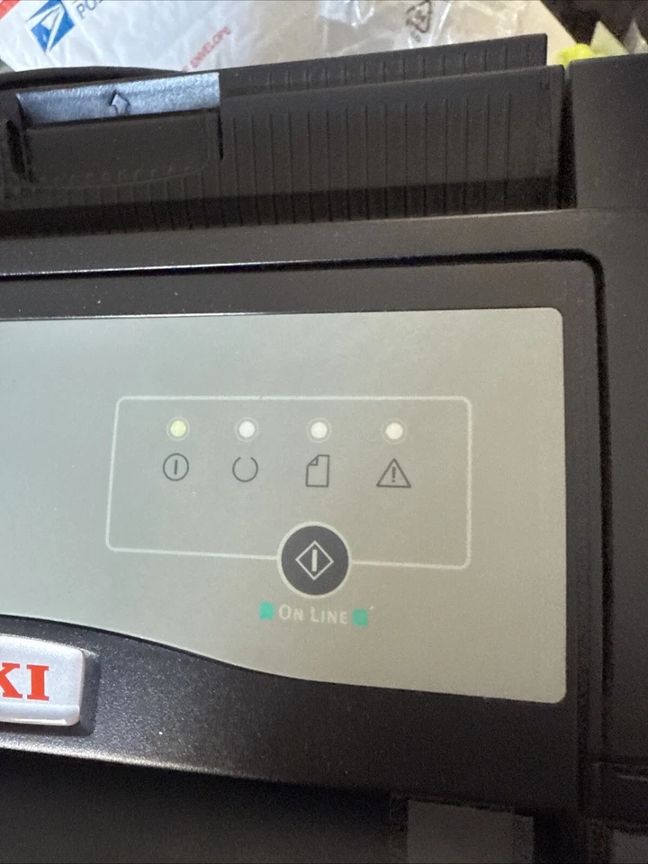 Oki Electric B4400 Laser Mono Printer Used Black OkiData - Image 2 of 4