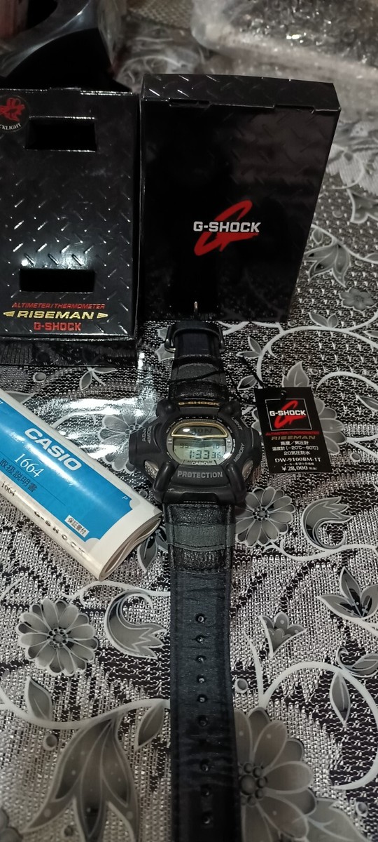 G-SHOCK　DW-9100BM-1T RISEMAN reloj Casio G SHOCK DW 9100 BM-1T, RISEMAN | eBay