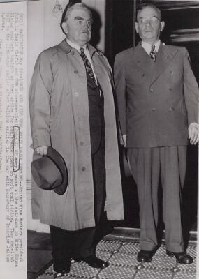 1946 Lewis Murray White House coal strike Rare Vintage Original Press Photo