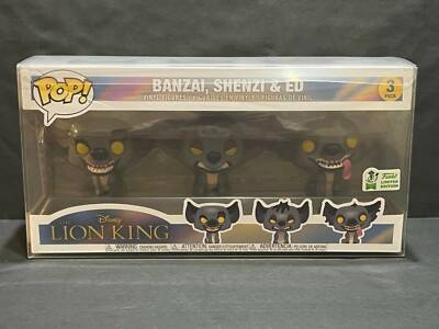funko pop バンザイ、シェンジ、エド　3点パック Funko Pop! Disney Lion King Hyenas Banzai, Shenzi & Ed 3