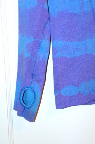 Ivivva Lululemon Swiftly Tech Top Seamless L. Slv Sky Blue Lavender 14 Girl - Picture 3 of 8
