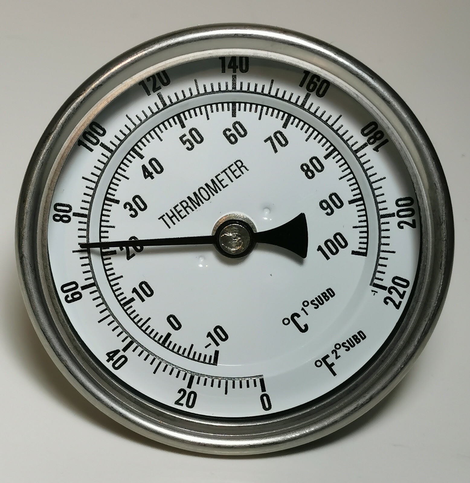 Thermometer 1/2" Npt Thread For Homebrew, Beer Keg, Still, Pot, Kettle