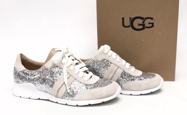 ugg jaida glitter sneaker black