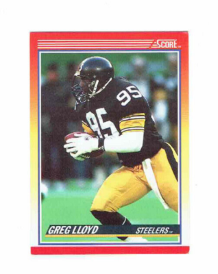 Greg LLoyd Pittsburgh Steelers #95 OLB Score #279 Score Football