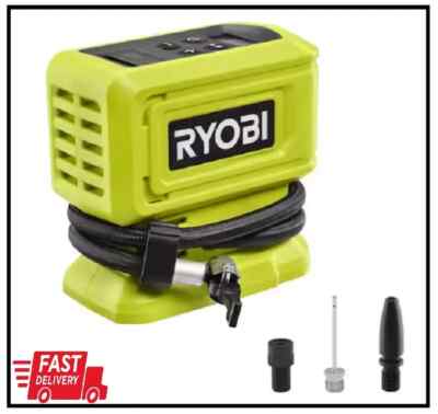 Ryobi P737 Ryobi Inflator With Battery And Charger RYOBI ONE+ 18V