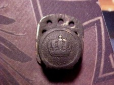 WW-1 German Army Prussian Crown Uniform Tunic Belt Retainer C.K. Button Hook WW1