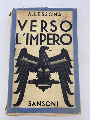 A. LESSONA VERSO L'IMPERO SANSONI VERLAG