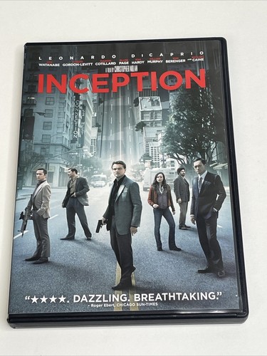 Inception 1 Disc DVD Leonardo Dicaprio
