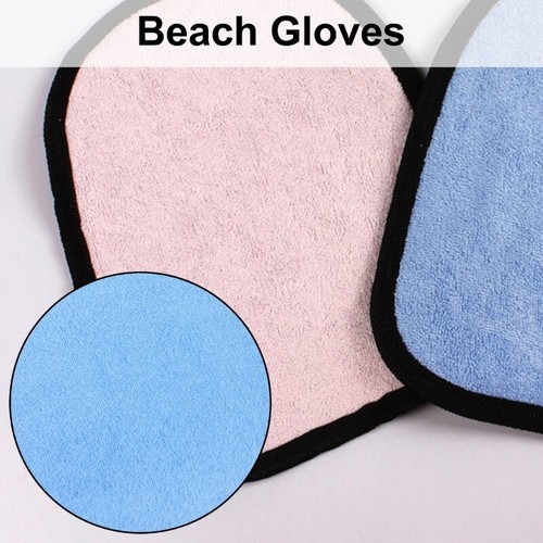 Sand Wipes Off Mitt Beach Sand Cleaner Skin Friend Towel for Easily Sand Removal - Picture 3 of 11