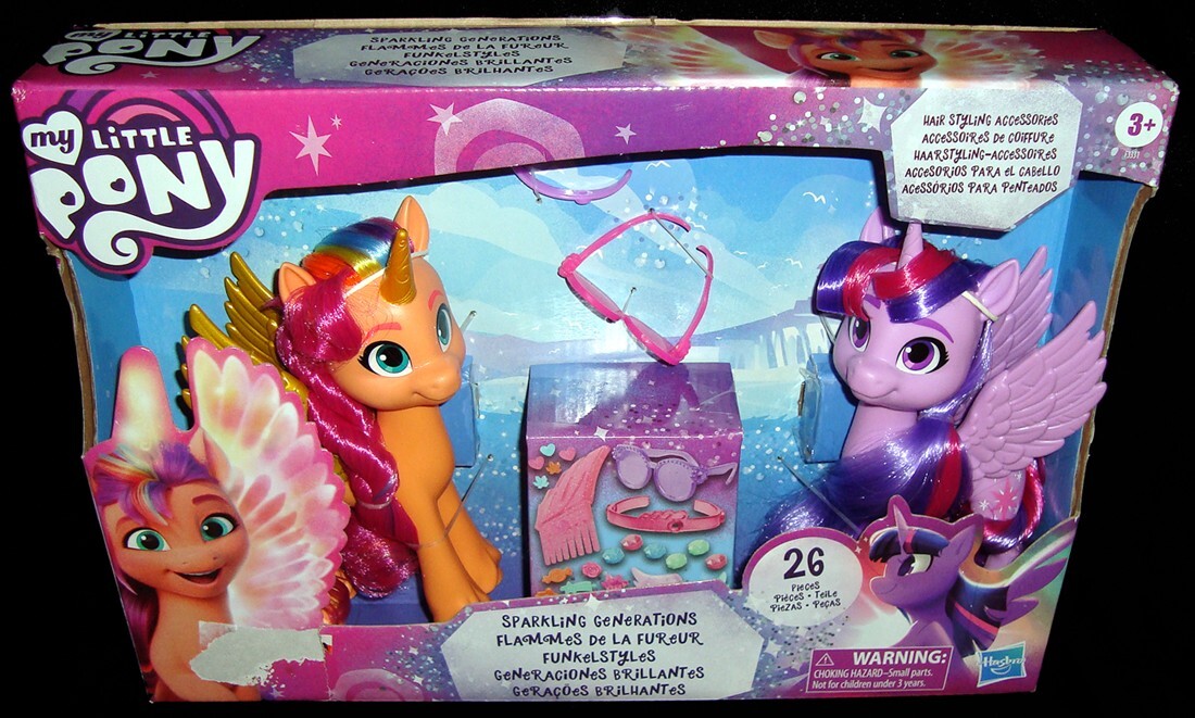 マイリトルポニー　ストレンジャー・シングス32-0722-3 My Little Ponies Pony Lot Gen 3 x5 Sunny Daze Wind Drifter