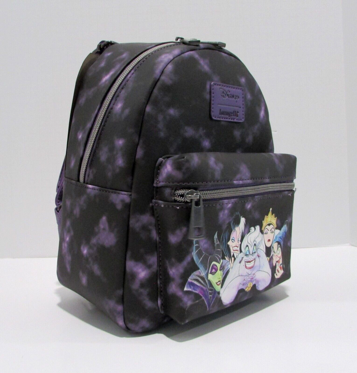 Disney Loungefly Villains Female Mini Backpack Purple NWT | eBay display picture 2