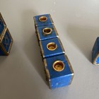 Vintage Menorah Hanukkah Lamp  Judaica Star Of David. “Happy Chanukkah” — photo 4