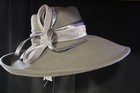 Gray Fine Millinery Collection August Accessories Adjustable band/custom fit — photo 2