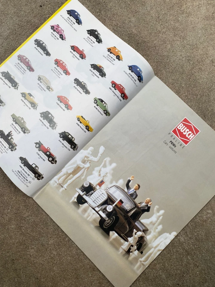 Catálogo Busch Praliné '94 VW Porsche + Franklin Como Nuevo 1931 Cable L-29 Flyer Foto 3 de 4