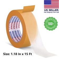 Double Sided Tape Heavy Duty Fiberglass Mesh Adhesive Transparent Tape Removable