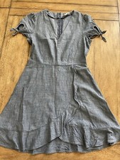 J Crew Dress Light Denim Sz 6