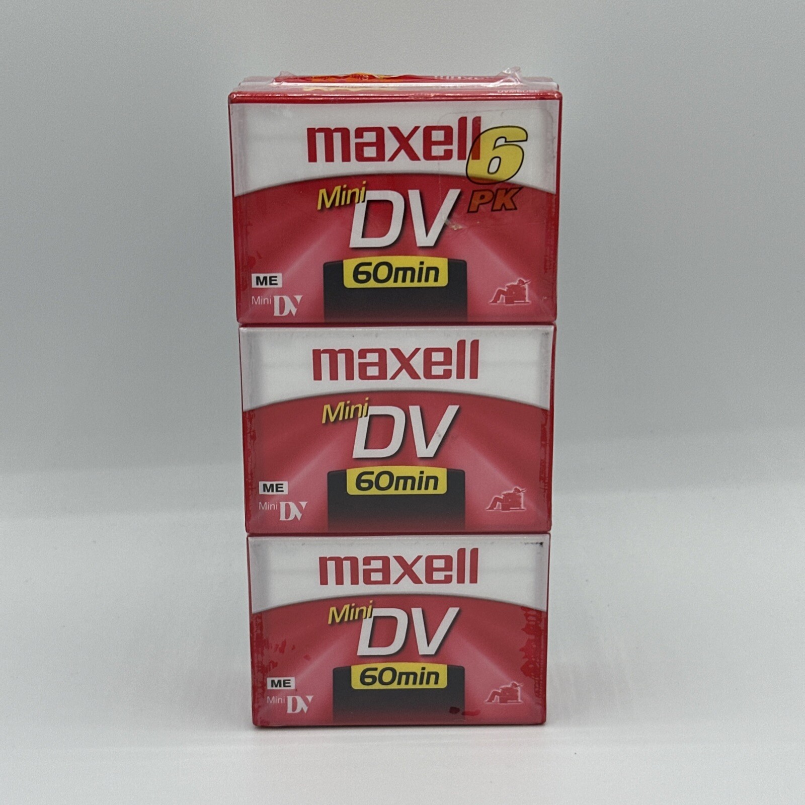 6 NEW Maxell Mini DV 60minute Digital Video Cassette
