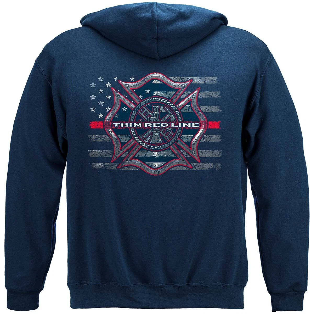 Thin red line firefighter hoodie clearance