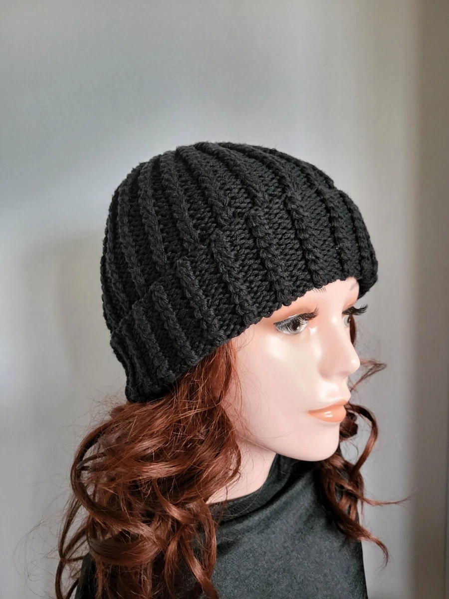 Handmade New Open‎ Weave Fishnet Aunt Lynda\'s Ocean Cotton Knit Beanie- XS/S Handmade 100% Cotton Material Beanie Hats for Women for sale  main image 4