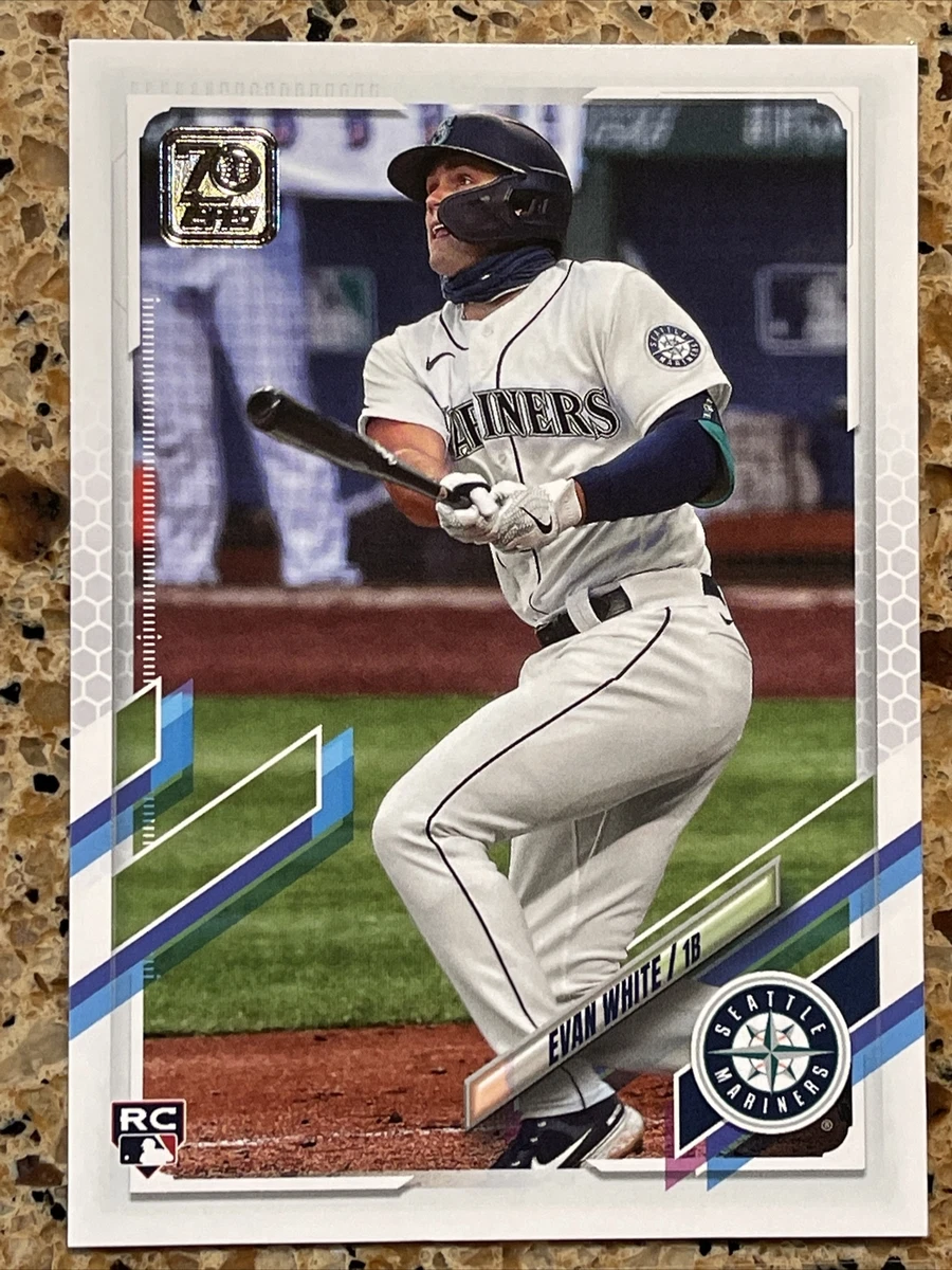 2021 Topps Series 1 Base #151 Evan White RC - Seattle Mariners Rookie Card  | eBay