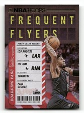 2020-21 Panini NBA Hoops - Frequent Flyers #6 Paul George