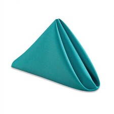 Cloth Napkins Set of 6 18 x 18 Inch Washable Polyester Dinner Napkins with He...